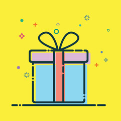 gift box illustration
