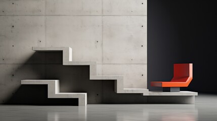 Bauhaus-Eco Fusion: Harmonizing Minimalist Furniture and Eco-Brutalism