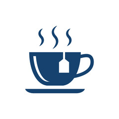 Cup of Tea Icon Vector Design Template