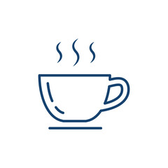 Cup of Tea Icon Vector Design Template