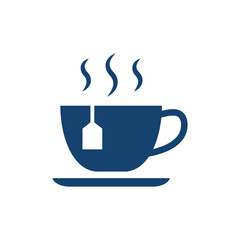 Cup of Tea Icon Vector Design Template