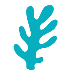 doodle seaweed colorful