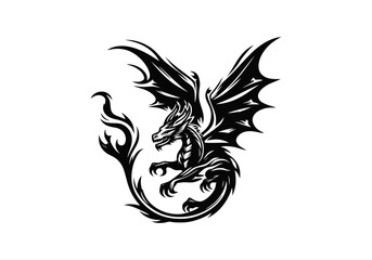 Fototapeta premium dragon boat, dragons, ferocious, fire, firm, flame, group, heraldic, identity, knight, myth, mythology, red, sport, strong, dragon logo, fire dragon, fir, beastdragon boat, dragons, ferocious, fire, f