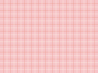 ピンク色のチェック柄の背景イラスト
