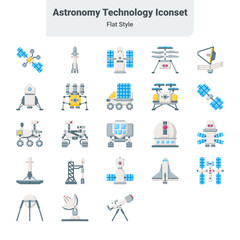 Astronomy Technology Iconset © artfath