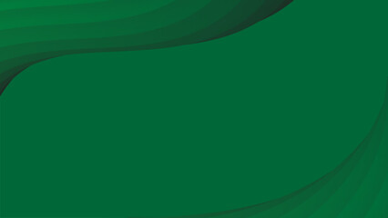 Green abstract background with lines