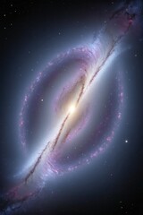 Obraz premium Spiral Galaxy in Space 