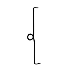 punctuation brackets Doodle