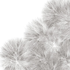 Abstract gray fur background. Fur texture. Design for decorating,background, wallpaper, illustration