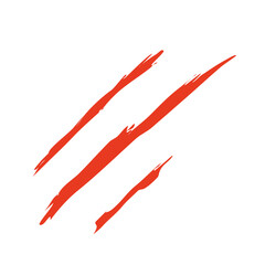 Claws scratches vector