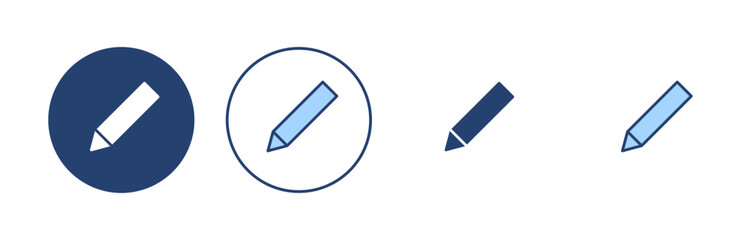 Pencil icon vector. pen sign and symbol. edit icon vector