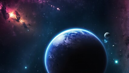 space themed wallpaper/background 