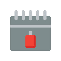 Obraz premium calendar party icon