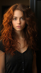 Naklejka premium Jordan Beautiful Girl 20 Year Old Professional, Background Image, Best Phone Wallpapers