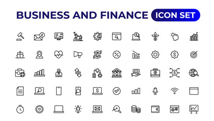 Fototapeta na wymiar Business and finance icon set. Business and corporation vector icon.Money, investment, teamwork, meeting, partnership, meeting, work success.