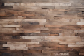 A wall made of wooden planks. The planks are light brown in color and have a visible grain. The wall is bare and has a rustic look.