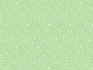 シンプルな野菜と果物とキノコの壁紙イラスト