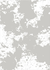 Obraz premium Grey and white tie dye background illustration, Brush stroke grunge tamplate texture