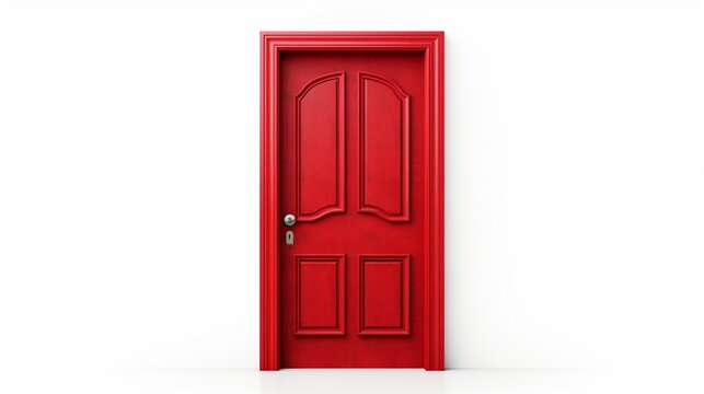 A red door