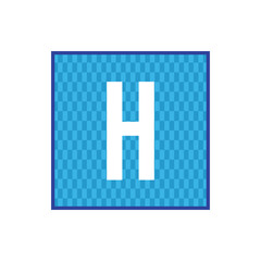 Initial Letter Logo H Template Vector Design