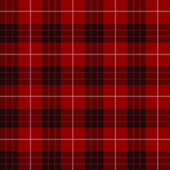 Tartan seamless pattern, red and black can be used in fashion decoration design. Bedding, curtains, tablecloths
