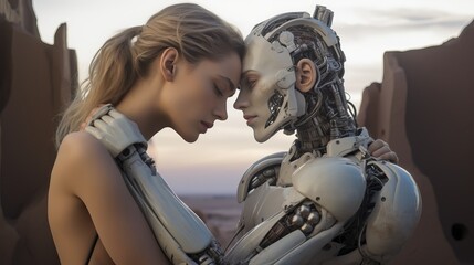 AI Kisses and Future Bliss: Love, Romance, and Human-Robot Connections