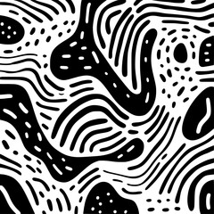 Silhouette seamless pattern background. Good for fashion fabrics, children’s clothing, T-shirts, postcards, email header, wallpaper, banner, posters, events, covers, advertising, and more.