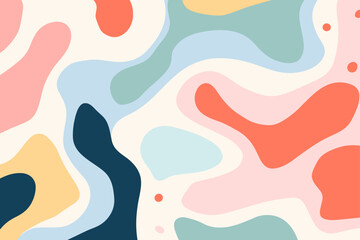 Colorful seamless pattern background. Good for fashion fabrics, children’s clothing, T-shirts, postcards, email header, wallpaper, banner, posters, events, covers, and more.