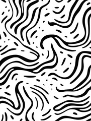 Beautiful wave silhouette seamless pattern background. Good for fashion fabrics, children’s clothing, email header, wallpaper, banner, posters, events, covers, advertising, and more.