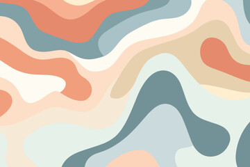 Beautiful wave seamless pattern background. Good for fashion fabrics, children’s clothing, T-shirts, postcards, email header, wallpaper, banner, posters, events, covers, advertising, and more.