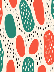 Abstract pattern background. Good for fashion fabrics, children&rsquo;s clothing, T-shirts, postcards, email header, wallpaper, banner, posters, events, covers, advertising, and more.