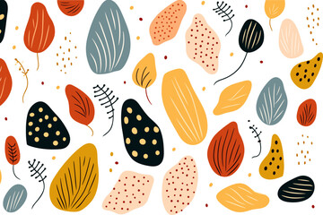 Floral seamless pattern background. Good for fashion fabrics, children’s clothing, T-shirts, postcards, email header, wallpaper, banner, posters, events, covers, advertising, and more.