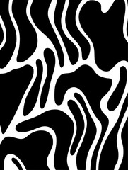 Black and white abstract background.