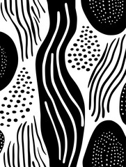 Beautiful wave silhouette seamless pattern background. Good for fashion fabrics, children’s clothing, email header, wallpaper, banner, posters, events, covers, advertising, and more.