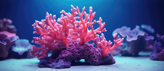 Fototapeta na wymiar Coral thrive in the seas beauty