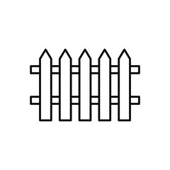 Fence Icon vector Design Template