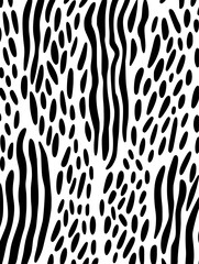 Animal skin silhouette seamless pattern background. Good for fashion fabrics, children’s clothing, postcards, email header, wallpaper, banner, posters, events, covers, and more.