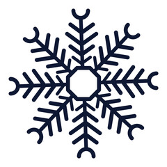 Snowflakes Symbol Illustration Set - 03