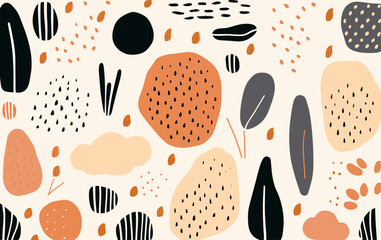 Floral seamless pattern background. Good for fashion fabrics, children’s clothing, T-shirts, postcards, email header, wallpaper, banner, posters, events, covers, advertising, and more.