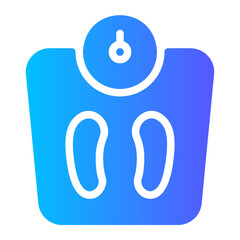 body weight Gradient icon