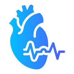 heartbeat Gradient icon
