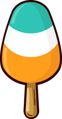colorful ice cream icon