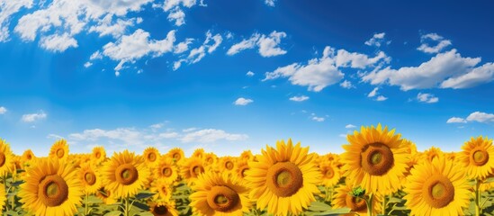 A Sunflower Field