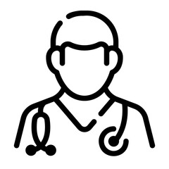 doctor Line Icon