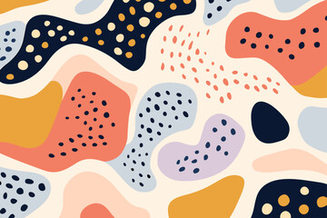 Abstract pattern background. Good for fashion fabrics, children’s clothing, T-shirts, postcards, email header, wallpaper, banner, posters, events, covers, advertising, and more.