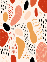 Abstract pattern background. Good for fashion fabrics, children’s clothing, T-shirts, postcards, email header, wallpaper, banner, posters, events, covers, advertising, and more.