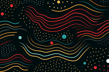 Abstract pattern background. Good for fashion fabrics, children’s clothing, T-shirts, postcards, email header, wallpaper, banner, posters, events, covers, advertising, and more.