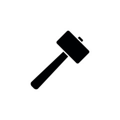 Hammer Icon Vector Design Template