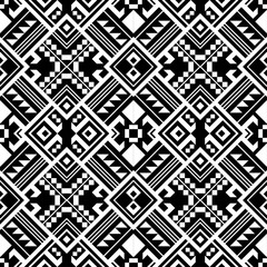 black and white seamless pattern
