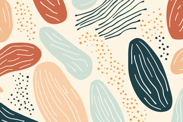 Beautiful Abstract pattern background. Good for fashion fabrics, children’s clothing, T-shirts, postcards, email header, wallpaper, banner, posters, events, covers, advertising, and more.